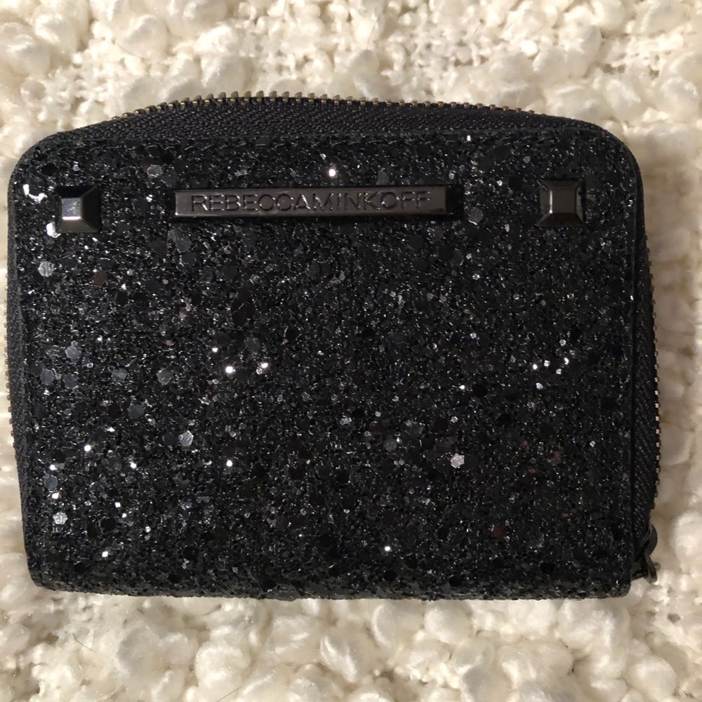 Rebecca Minkoff Glitter Stud Coin Purse